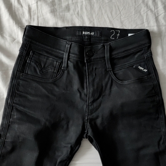 Replay Anbass HyperFlex Jeans Size 27x32 - Picture 1 of 10
